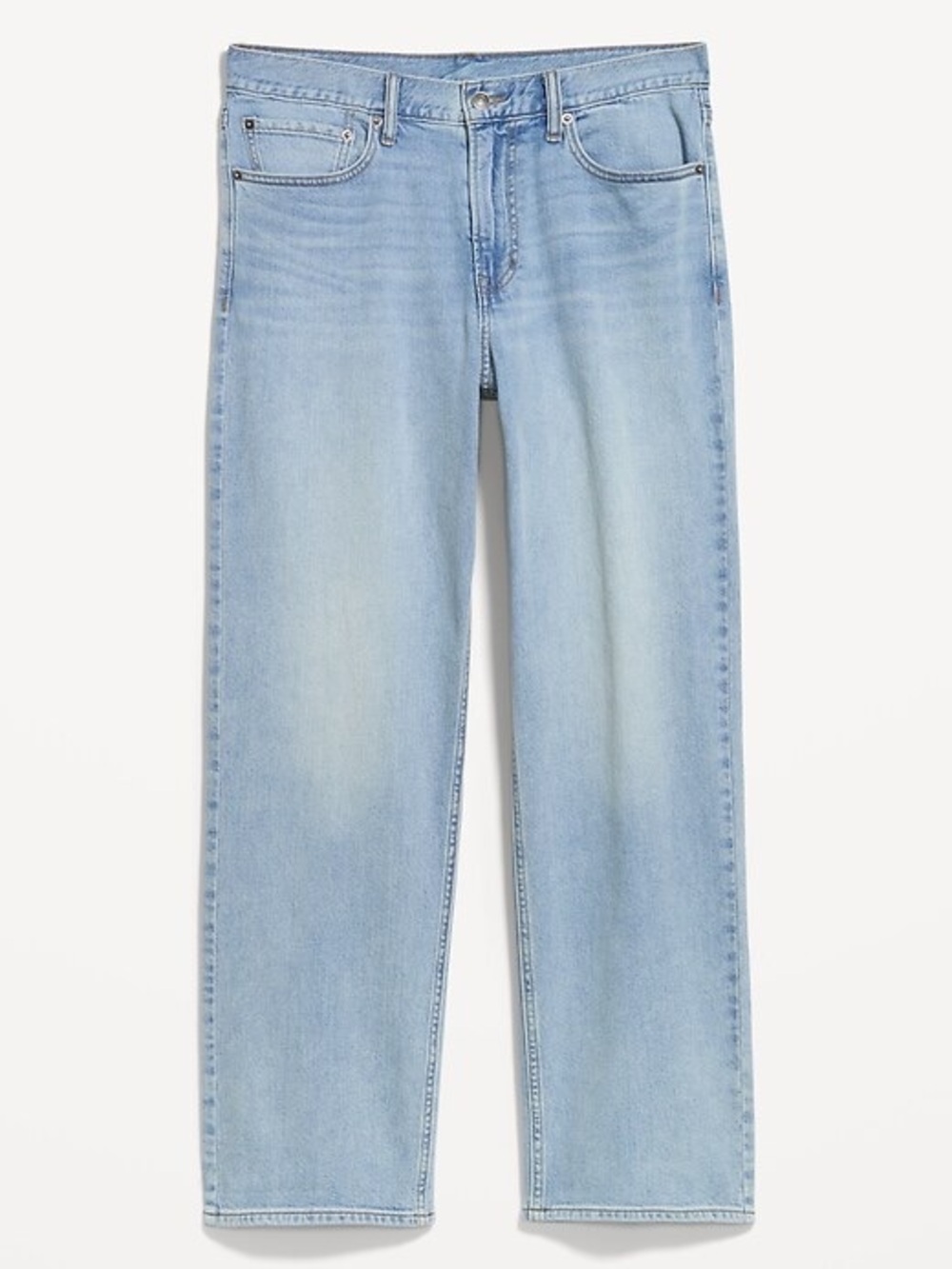 Old Navy High Rise Loose Leg Light Wash Jeans Size 18 Soft Stretch